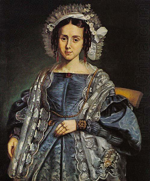 Antoine Plamondon Portrait of Madame Joseph Laurin china oil painting image